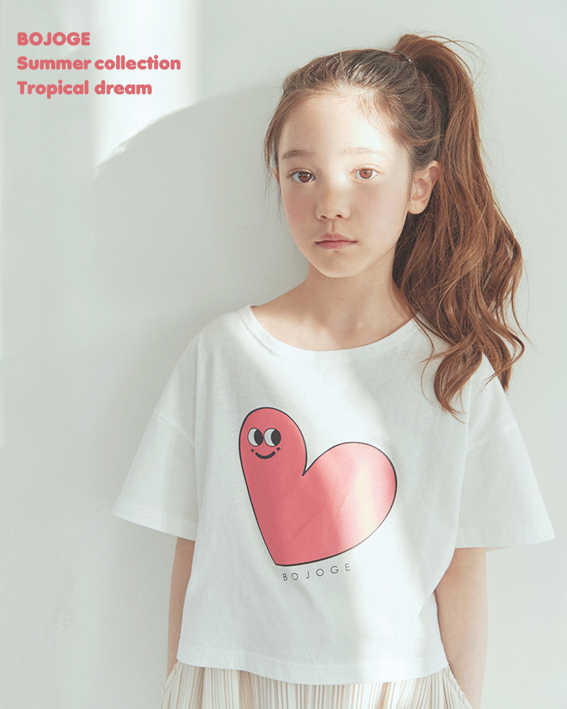 [핑크위크 5%]캠프 티셔츠(화이트)